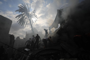 Israeli airstrike in Gaza’s Khan Younis city kills 13 people