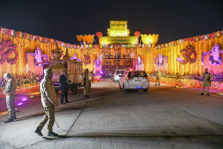 Invitees reach holy city amidst tight security Ambani family to attend Pran Prantistha ceremony?