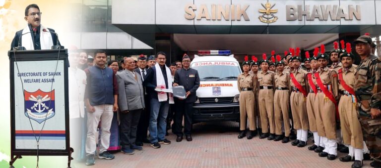 Atharva Foundation donates two ambulances for welfare of ex-servicemen