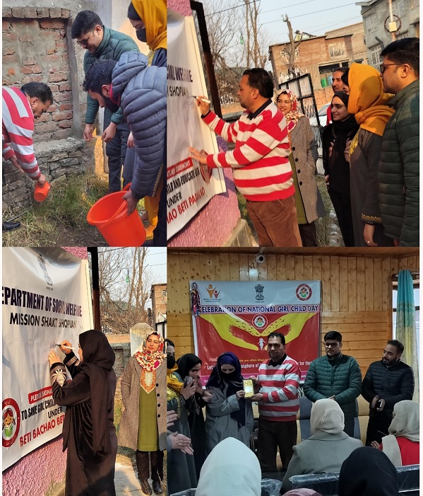 National Girl Child Day 2024 celebrated at Shopian