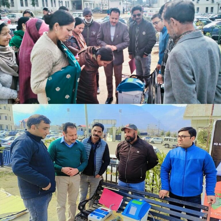 Awareness Campaign on EVM/VVPAT conducted at Kishtwar