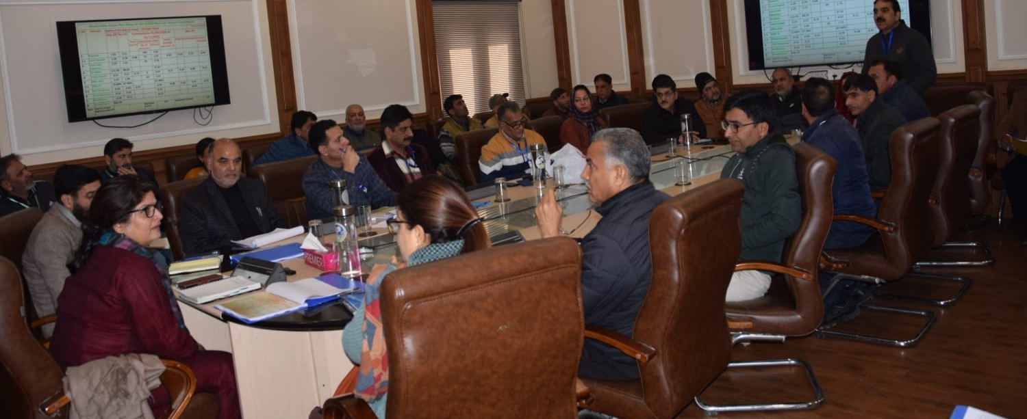 Babila Rakwal reviews functioning of J&K SCARD branches across J&K