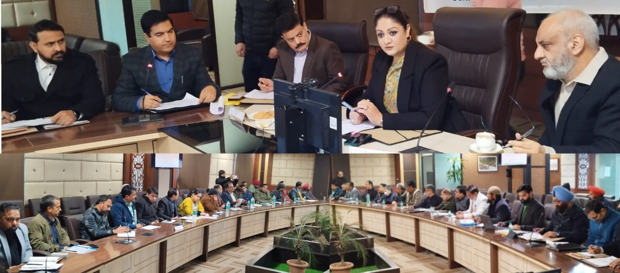 Chairperson KVIB chairs bankers review meeting at Jammu