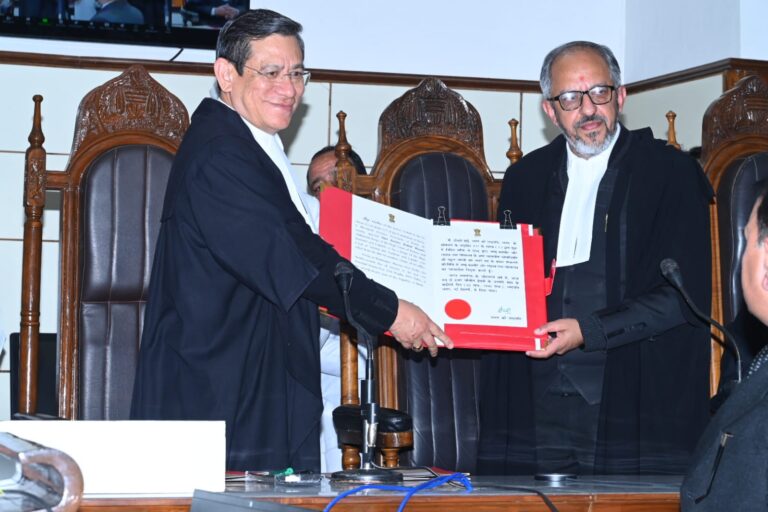 Chief Justice administers oath of office to 2 Judges as HC’s permanent judges