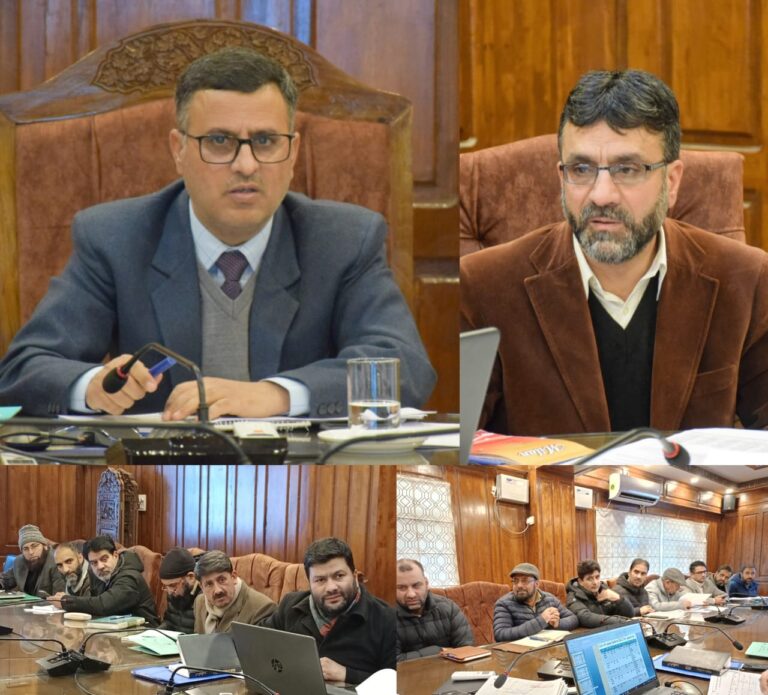 DC Bandipora chairs District Level Committee meeting on CLU; approves 05 cases