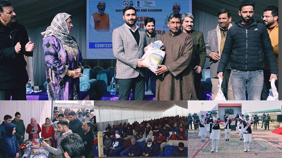 DC Budgam presides over Mega Viksit Bharat Sankalp Yatra program  Distributes Sanction letters, keys and financial incentives amongst eligible beneficiaries