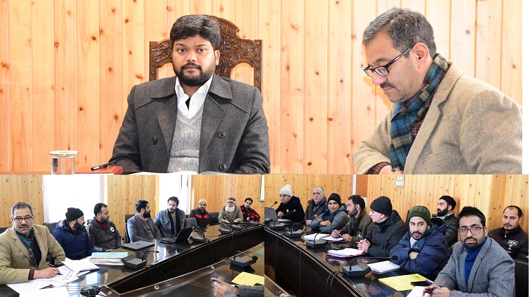 DC Ganderbal reviews preparedness for conduct of Panchayat Electoral Roll in district