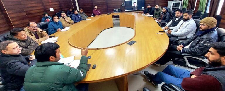 DC discusses Action Plan to Foster Tourism in Kishtwar  Stakeholders asked to devise proposal on Tourism Ministry’s Challenge Based Destination Development imitative