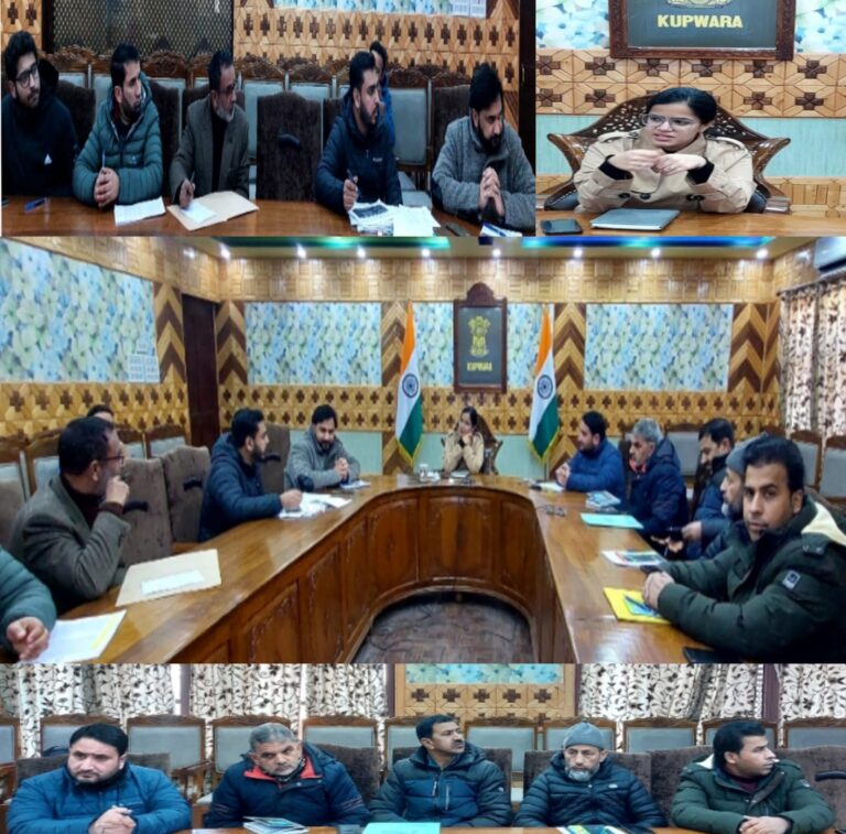 DC Kupwara chairs DCDC meeting, reviews Cooperative sector