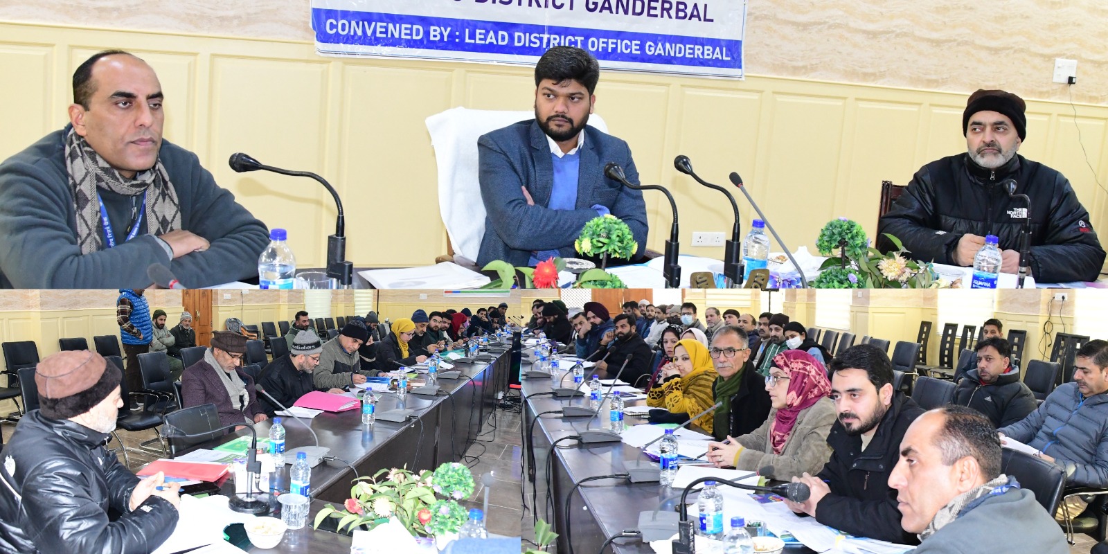 DDC Ganderbal chairs DCC & DLRC meeting