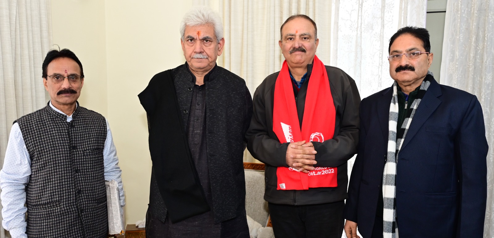 Delegation of Martand Trust, Social Activist call on Lt Governor