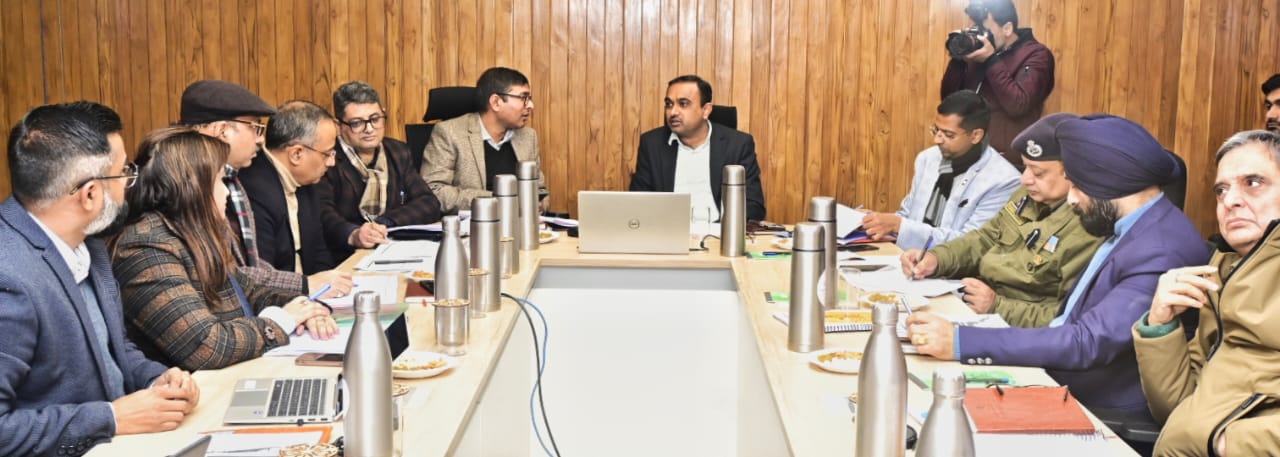 Div Com chairs 16th Board meeting of Jammu Smart City Limited Reviews progress on major projects