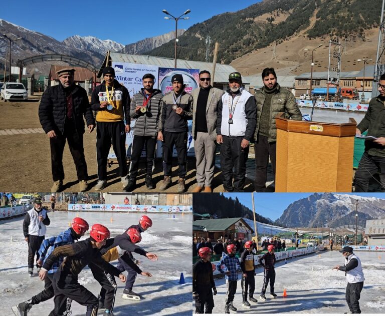 First ever Ice Skating camp concludes at Sonamarg