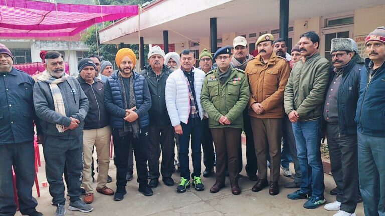 PCPG meeting held at Village Baspur Bangla by PS RS Pura Jammu