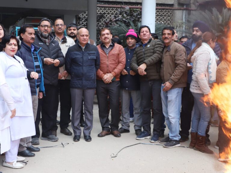 festival of Lohri! was celebrated today at GMC Jammu