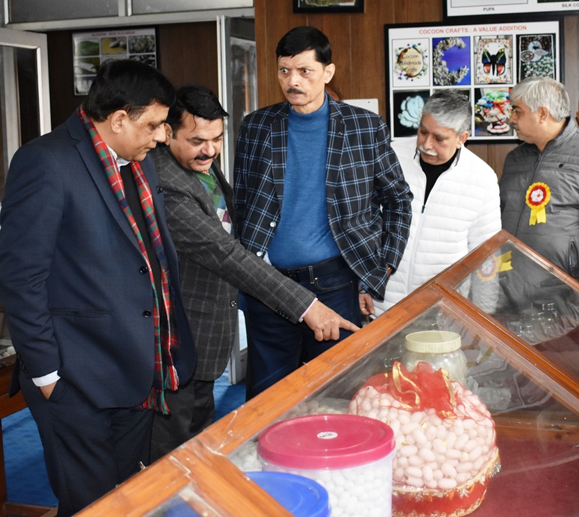 Technical Up-gradation Program organized for cocoon producers of Jammu division